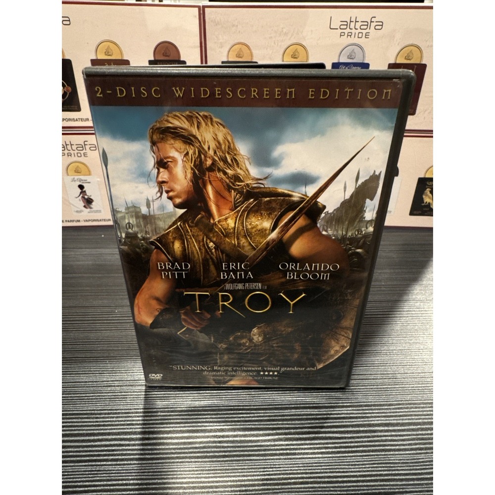 Troy Two-Disc Widescreen Edition DVD 2004 Brad Pitt Eric Bana Orlando Bloom R